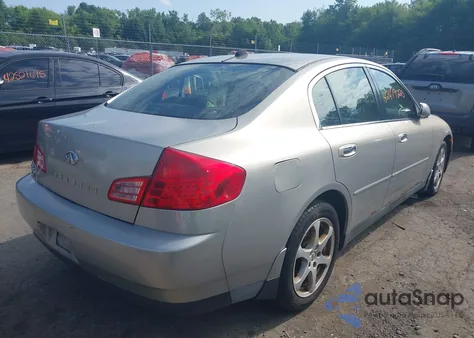 2004 Infiniti G35X из США, поврежденный, VIN JNKCV51FX4M704105